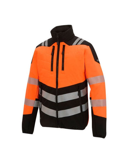 Regatta High Visibility Regatta Hi-Vis X-Pro Hybrid Jkt Class 2 - Black/Hi-Vis Orange