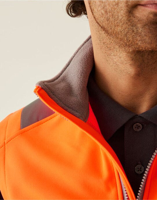 Regatta High Visibility Regatta Hi-Vis Pro Contract Ablaze BW - Hi Vis Orange