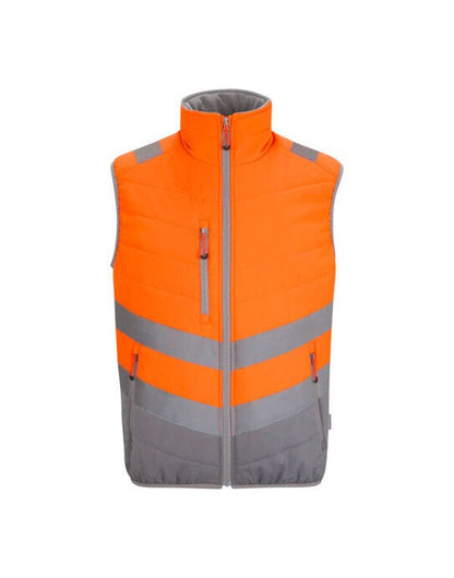 Regatta High Visibility Regatta Hi-Vis 2 Tone Thermal Baffle BW - Hi Vis Orange