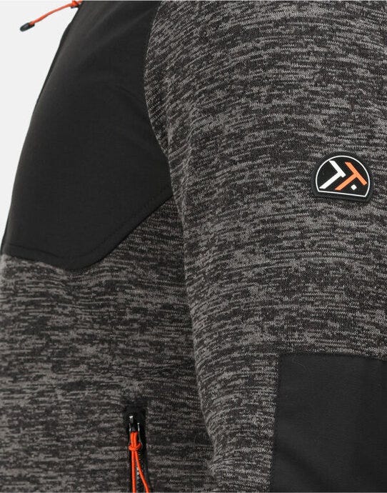 Regatta Professional Regatta Heist Hybrid Jacket - Ash Marl/ Black