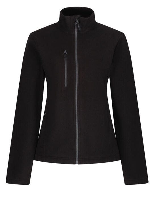 Regatta Honestly Made Honestly Made Ladies Recycled Fleece Jkt - Black
