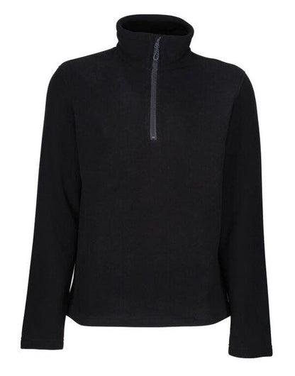 Regatta Honestly Made Honestly Made Recycled Half Zip Fleece - Black
