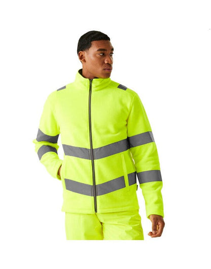 Regatta High Visibility Regatta Hi-Vis Pro Contract Thor Fleece - Hi-Vis Yellow
