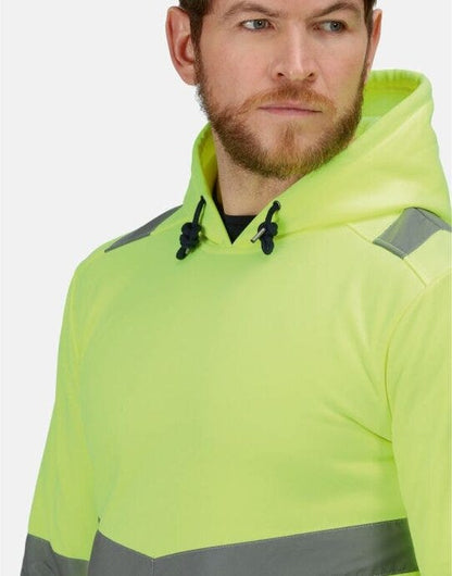 Regatta High Visibility Regatta Hi Vis Pro Overhead Hoodie - Hi-Vis Yellow
