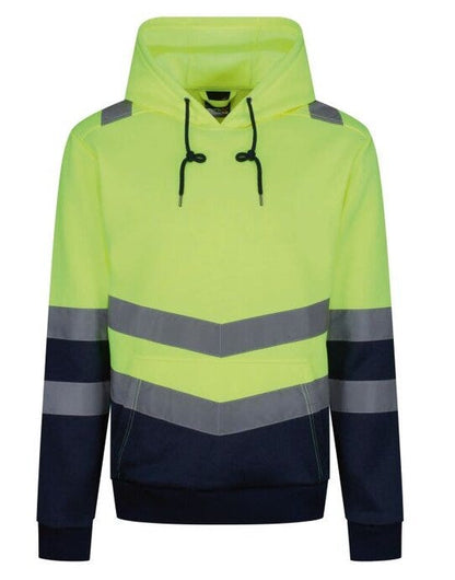Regatta High Visibility Regatta Hi Vis Pro Overhead Hoodie - Hi-Vis Yellow