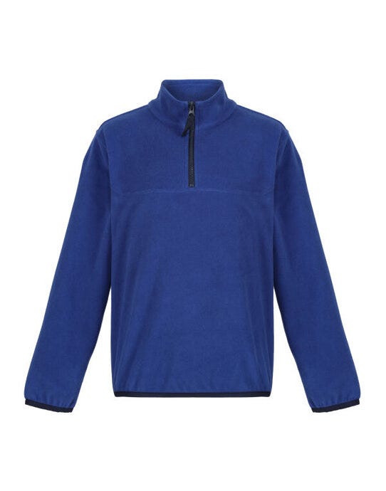 Regatta Junior Micro Fleece Half Zip - New Royal/ Navy