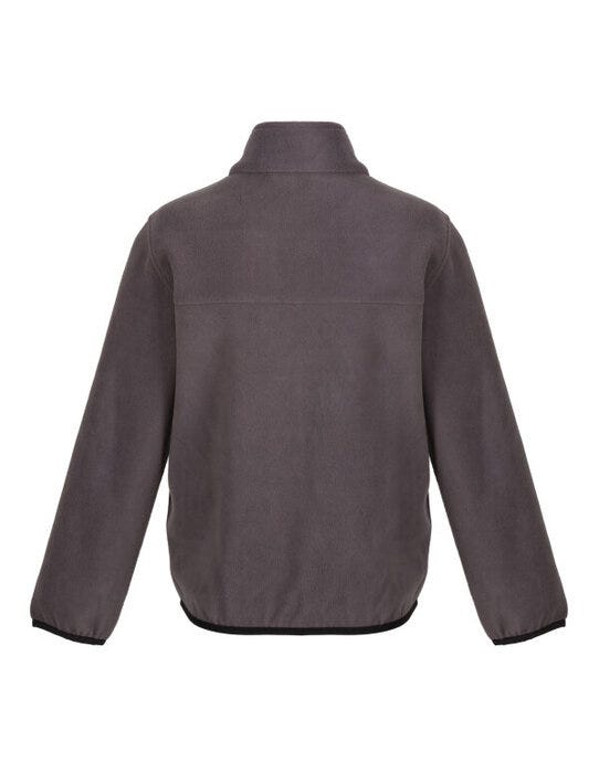 Regatta Junior Full Zip Microfleece - Seal Grey/Black