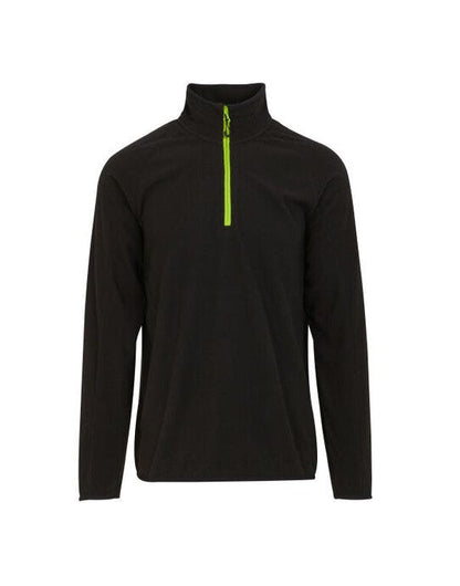 Regatta Professional Regatta Navigate Half Zip Fleece - Black/Lime