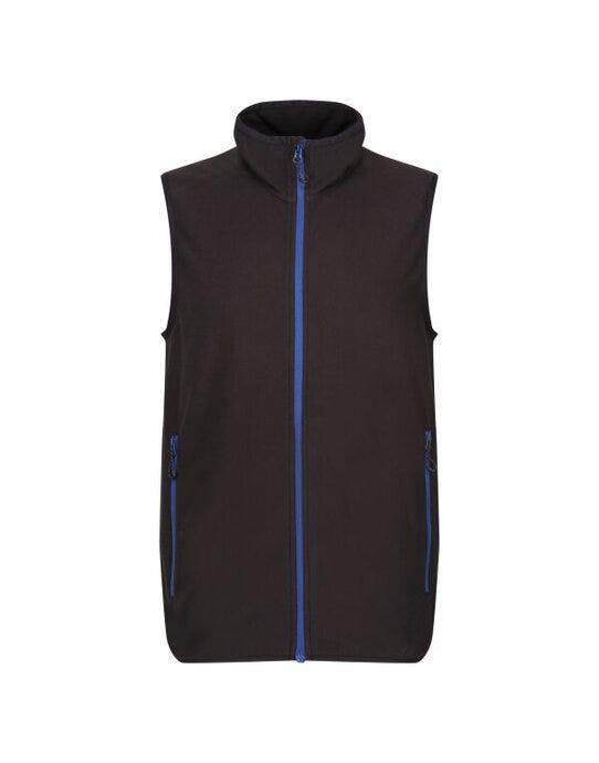Regatta Professional Regatta Navigate Fleece Bodywarmer - Black/New Royal