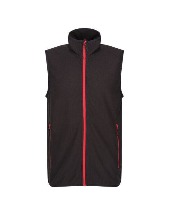 Regatta Professional Regatta Navigate Fleece Bodywarmer - Black/Classic Red