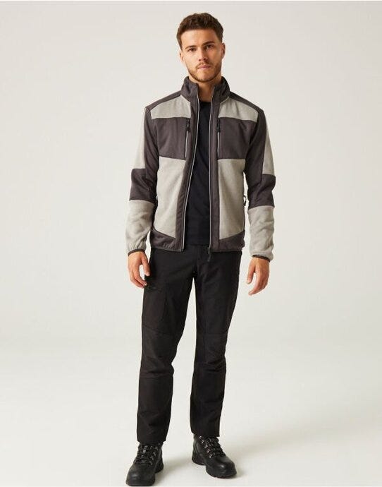 Regatta Professional Regatta E-Volve Knit Stretch Midlayer - Mineral Grey/Ash