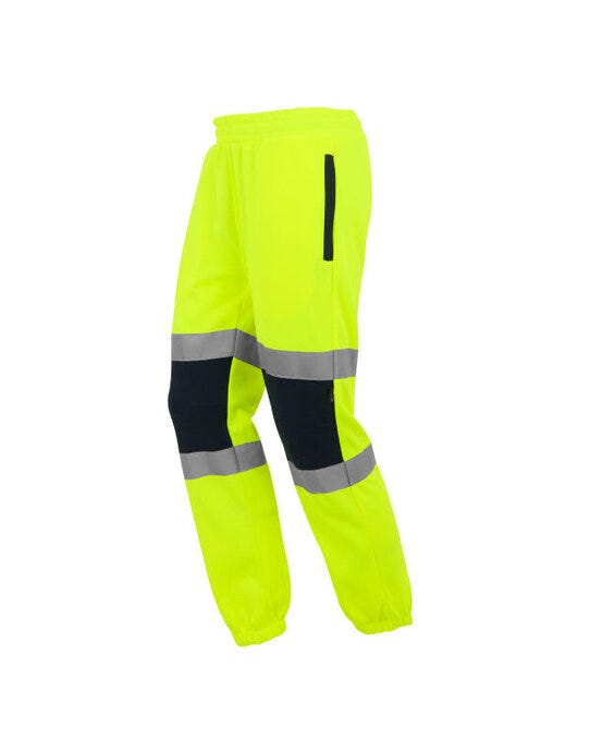Regatta High Visibility Regatta Hi Vis Pro Two Tone Joggers - Hi-Vis Yellow/Navy