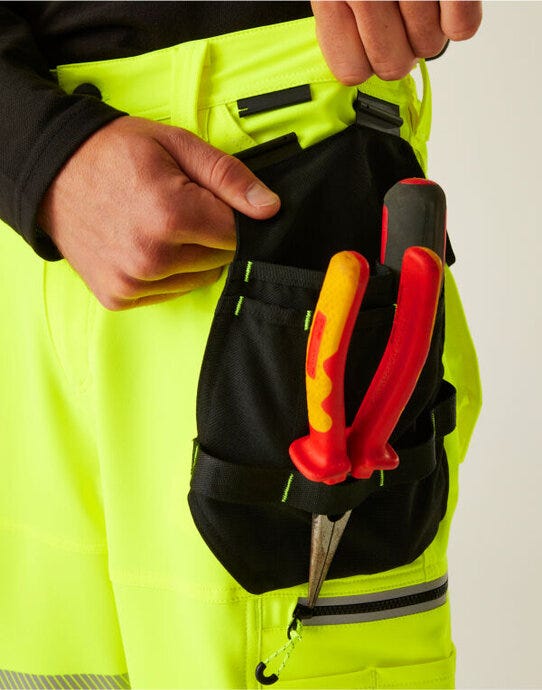 Regatta High Visibility Regatta Hi-Vis Infiltrate Trouser R/L - Hi-Vis Yellow