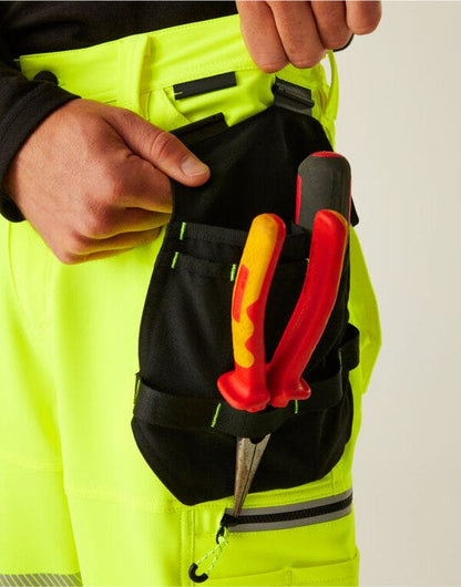 Regatta High Visibility Regatta Hi-Vis Infiltrate Trouser S/R - Hi-Vis Yellow