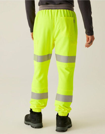 Regatta High Visibility Regatta Hi-Vis Prolite Stretch Jogger - Hi-Vis Yellow