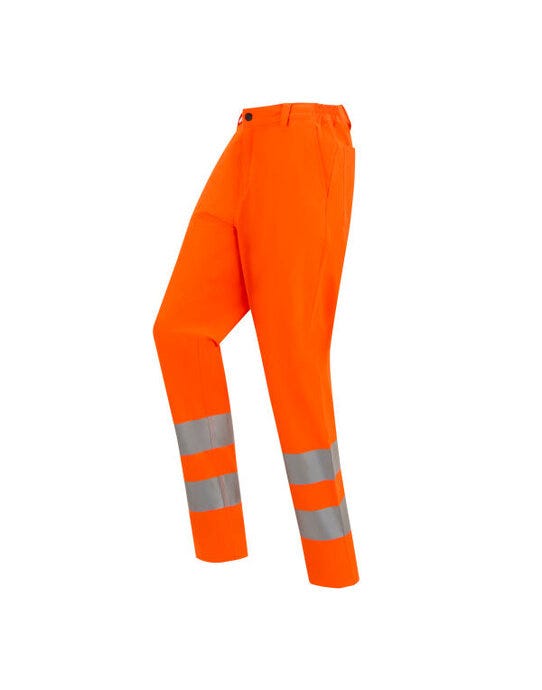 Regatta High Visibility Regatta Hi-Vis Pro Contract Stretch Trsr - Hi Vis Orange