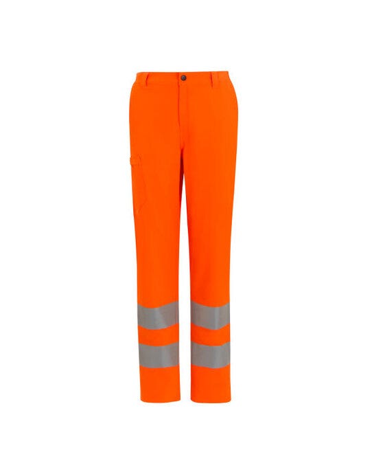 Regatta High Visibility Regatta Hi-Vis Pro Contract Stretch Trsr - Hi Vis Orange