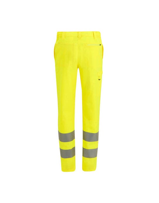Regatta High Visibility Regatta Hi-Vis Pro Contract Stretch Trsr - Hi-Vis Yellow