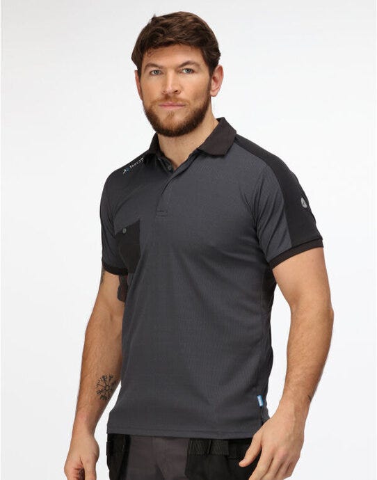 Regatta Professional Regatta Wicking Polo Shirt - Seal Grey