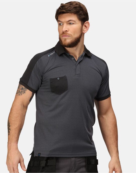 Regatta Professional Regatta Wicking Polo Shirt - Seal Grey
