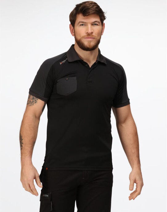 Regatta Professional Regatta Wicking Polo Shirt - Black