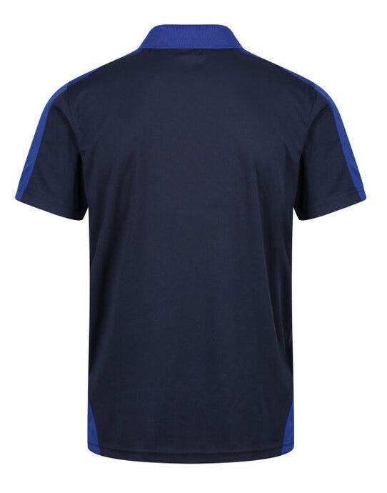 Regatta Professional Regatta Mens Contrast Wicking Polo - Navy/ New Royal