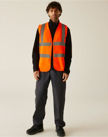 Regatta High Visibility Regatta Hi Vis Pro Vest - Hi Vis Orange