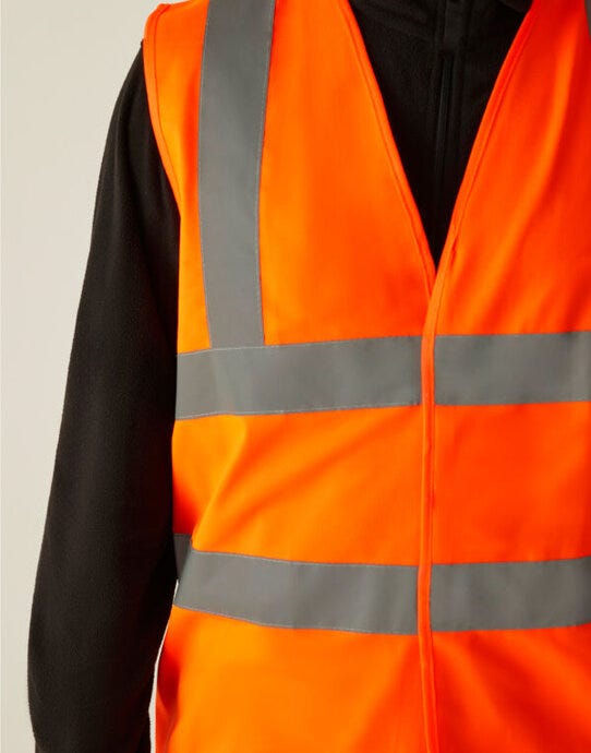 Regatta High Visibility Regatta Hi Vis Pro Vest - Hi Vis Orange