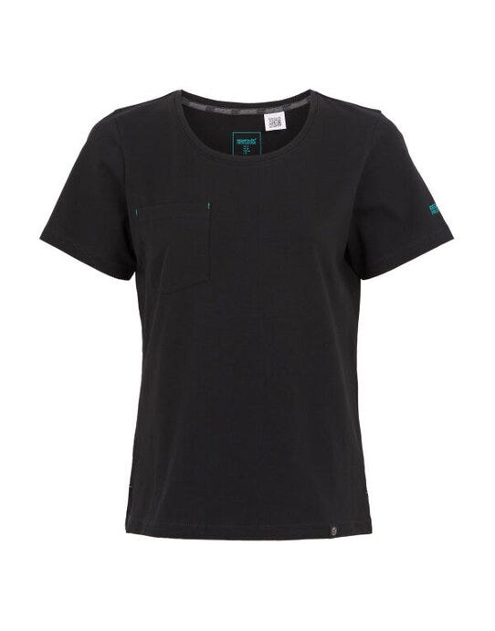 Regatta Professional Regatta Ladies Ada Cotton Stretch TShirt - Black