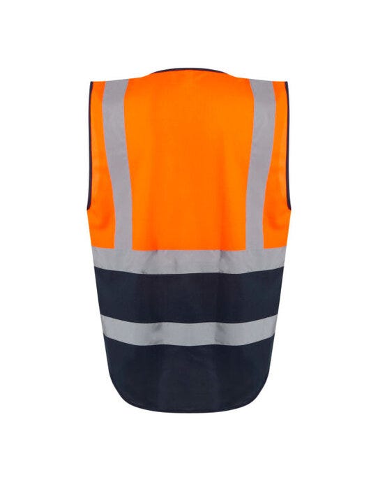 Regatta High Visibility Regatta Pro Hi Vis Executive Vest - Hi Vis Orange/Navy