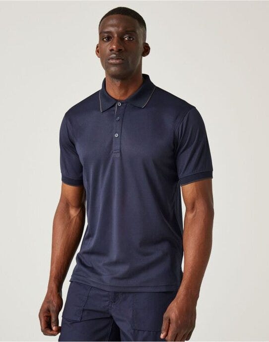 Regatta Professional Regatta Navigate Short Sleeve Polo - Navy/Seal