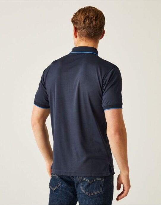 Regatta Professional Regatta Navigate Short Sleeve Polo - Navy/ French Blue
