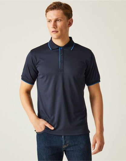 Regatta Professional Regatta Navigate Short Sleeve Polo - Navy/ French Blue