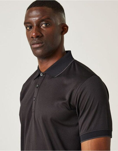 Regatta Professional Regatta Navigate Short Sleeve Polo - Black/Seal