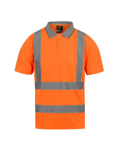 Regatta High Visibility Regatta Hi-Vis Pro Contract Polo Shirt - Hi Vis Orange