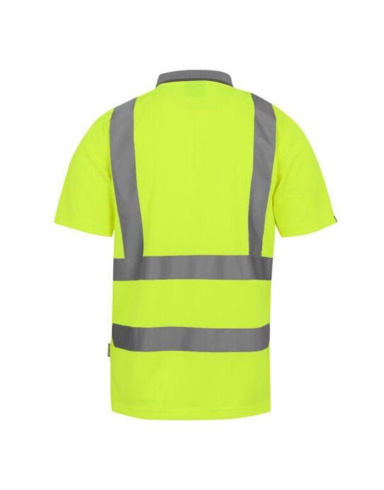 Regatta High Visibility Regatta Hi-Vis Pro Contract Polo Shirt - Hi-Vis Yellow