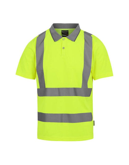 Regatta High Visibility Regatta Hi-Vis Pro Contract Polo Shirt - Hi-Vis Yellow