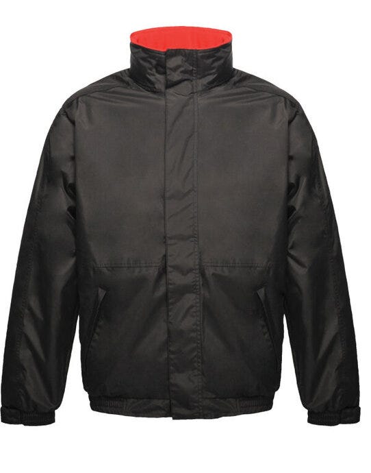 Regatta Professional Regatta Mens Dover Bomber Jacket - Black/Classic Red