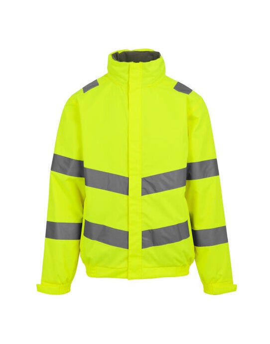 Regatta High Visibility Regatta Hi-Vis Contract Dover Jacket - Hi-Vis Yellow