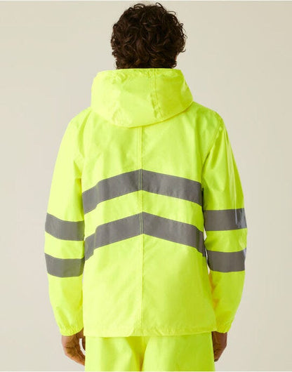 Regatta High Visibility Regatta Hi-Vis Pro Packaway Jacket - Yellow