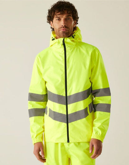 Regatta High Visibility Regatta Hi-Vis Pro Packaway Jacket - Yellow
