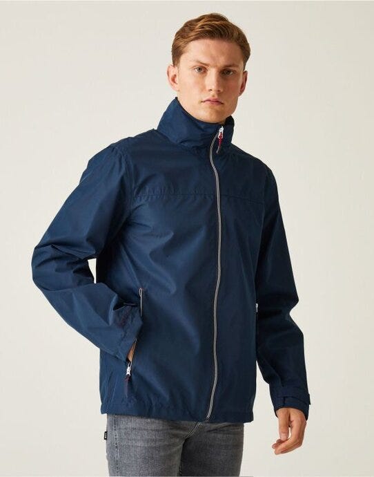 Regatta Professional Regatta Ascender Waterproof Shell Jacket - Navy/Classic Red