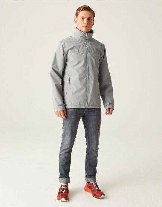 Regatta Professional Regatta Ascender Waterproof Shell Jacket - Mineral Grey/Black