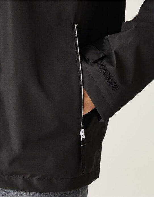 Regatta Professional Regatta Ascender Waterproof Shell Jacket - Black/Mineral Grey