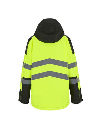 Regatta High Visibility Regatta Hi-Vis X-Pro Wproof Shell Jacket - Black/Hi-Vis Yellow