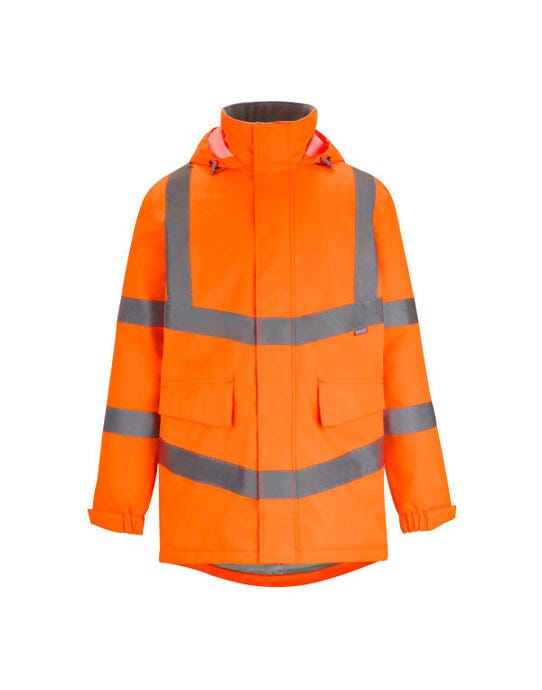 Regatta High Visibility Regatta Pro Contract Dover Parka - Hi Vis Orange