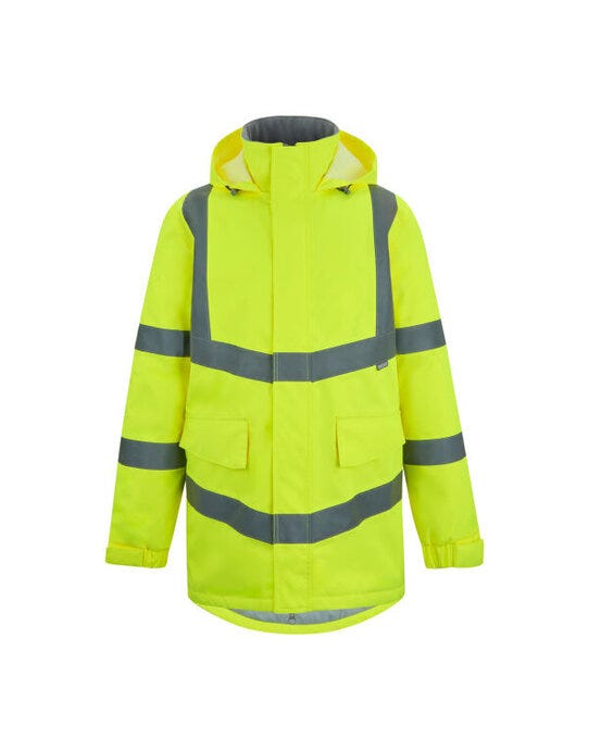 Regatta High Visibility Regatta Pro Contract Dover Parka - Hi-Vis Yellow