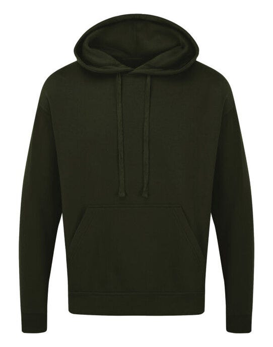Ultimate Clothing Company UCC Everyday Hooded Sweat - Dark Olive