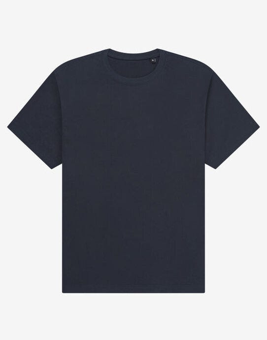 UCC Label Free Collection Organic Heavy T-Shirt - Midnight