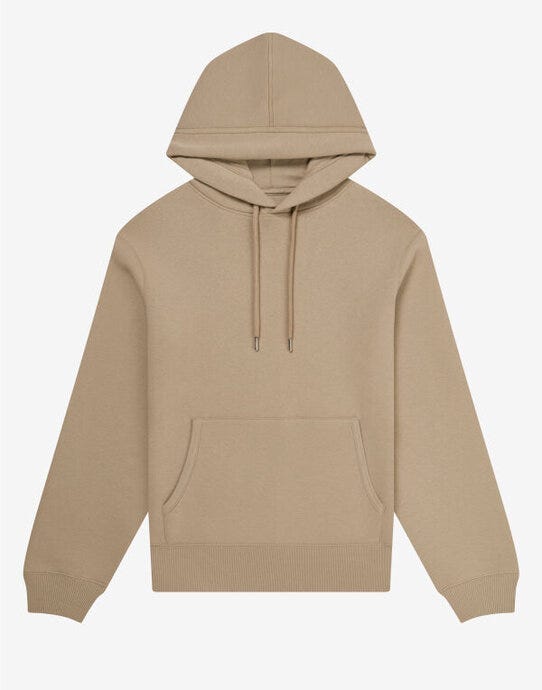 UCC Label Free Collection Organic Hoodie - Oat